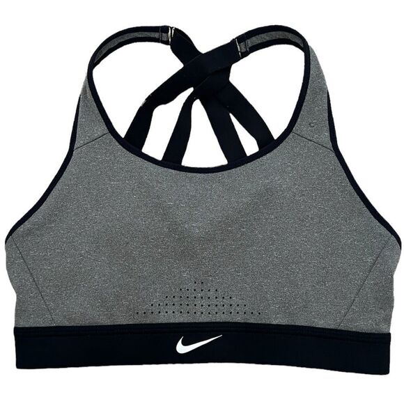 Nike Other - Nike grey and black sports bra size xs womens